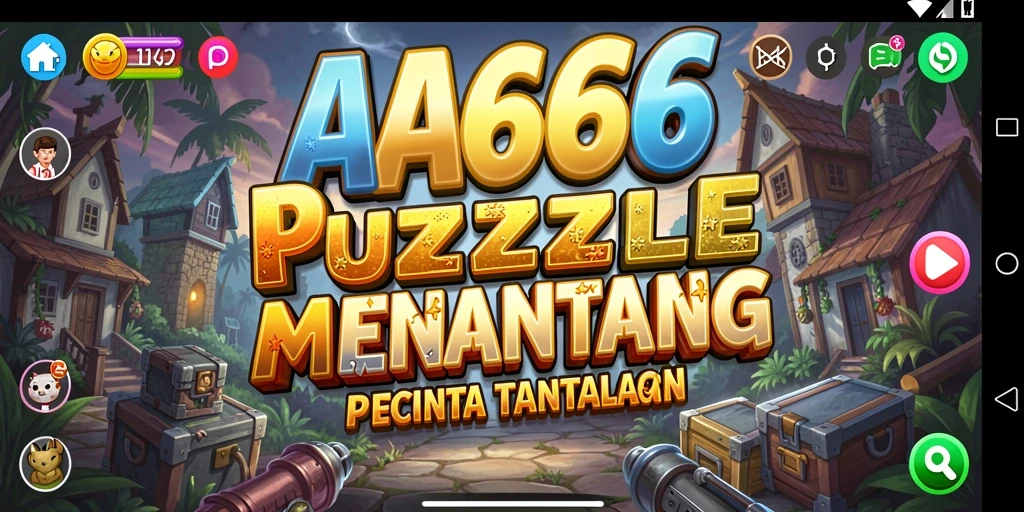 Tampilan gameplay menarik dari <strong>AA666</strong> saat menyelesaikan puzzle.