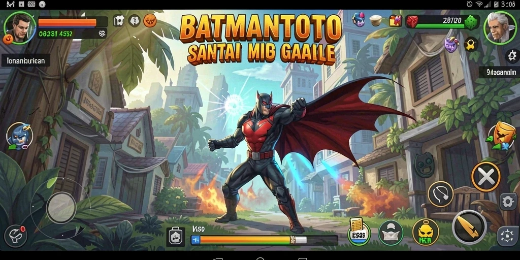 Tampilan gameplay seru dan menarik di BATMANTOTO.