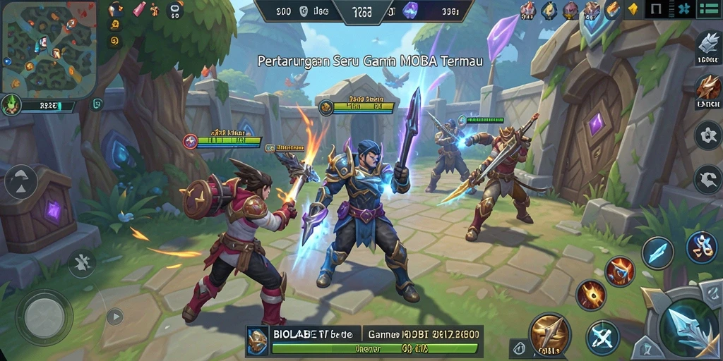 Gameplay seru dengan grafis memukau di BIOLABET.