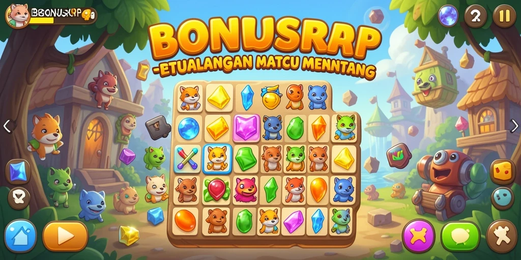 Tampilan permainan <strong>BONUSRP</strong> dengan grafik menarik dan gameplay seru.
