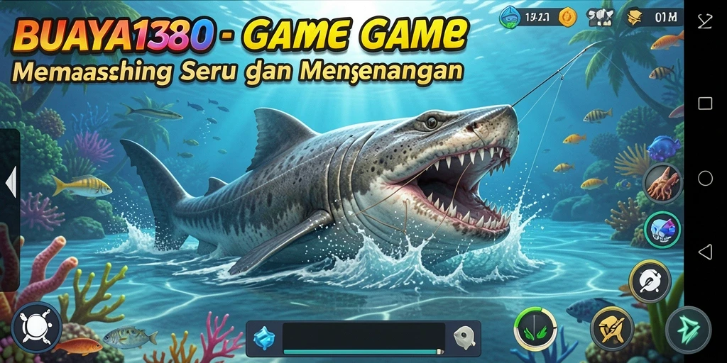 Tangkapan besar di game memancing BUAYA138 yang penuh aksi.