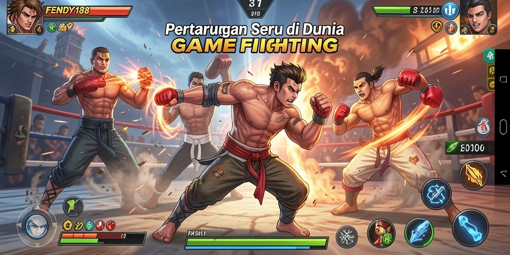 Tampilan menarik dari gameplay FENDY188 yang penuh aksi pertarungan.