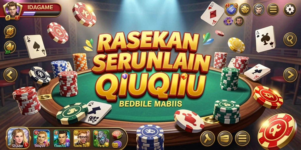 Tampilan gameplay QiuQiu yang seru dan menegangkan.