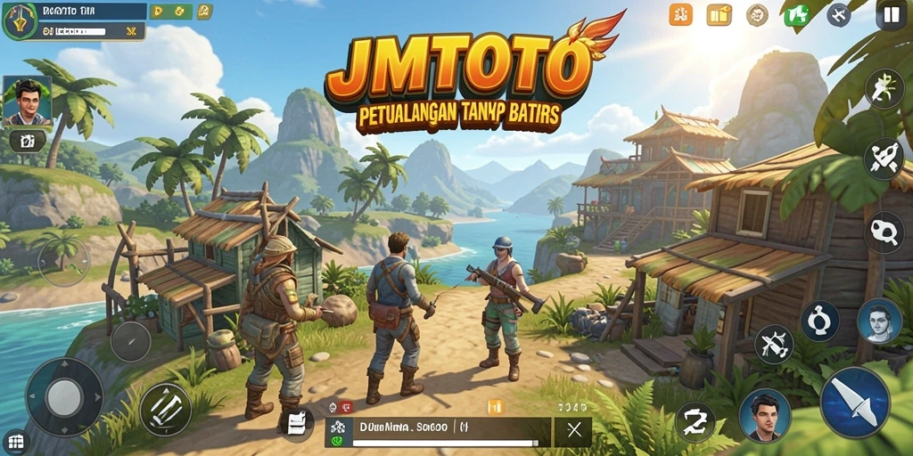 Screenshot menampilkan gameplay menarik dalam dunia Open World JMTOTO.