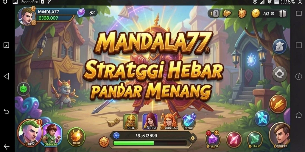 Tampilan gameplay MANDALA77 yang menarik dan menantang strategi.