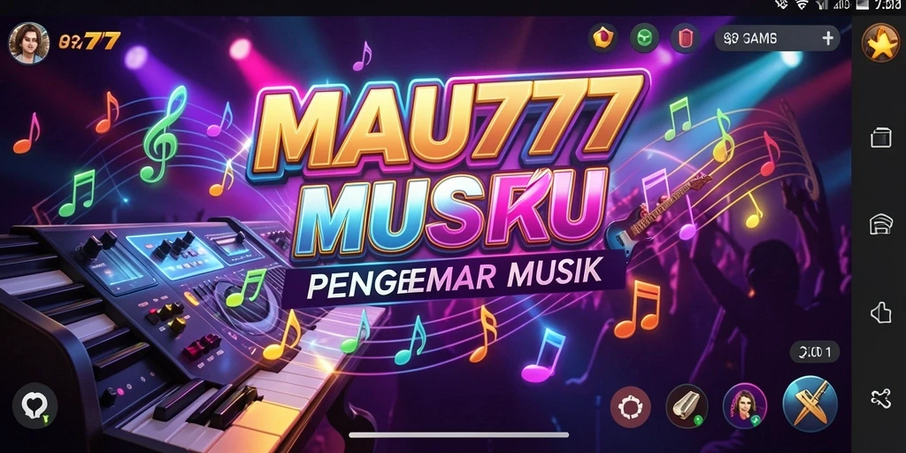 Gameplay seru MAU777 dengan berbagai lagu dan tantangan menarik.