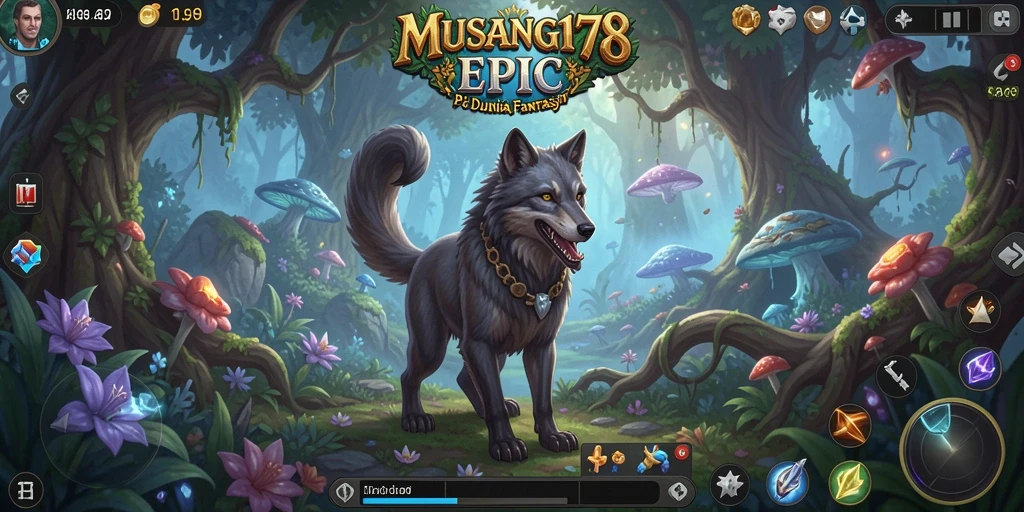 Gambaran gameplay RPG yang menegangkan dan penuh aksi.